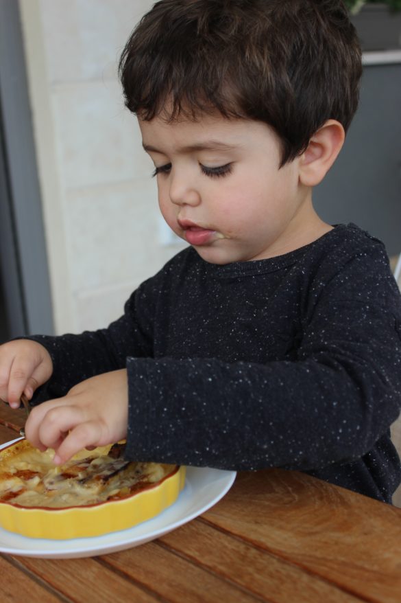 morcake – קרם ברולה וניל ומייפל עם בננה מקורמלת 12