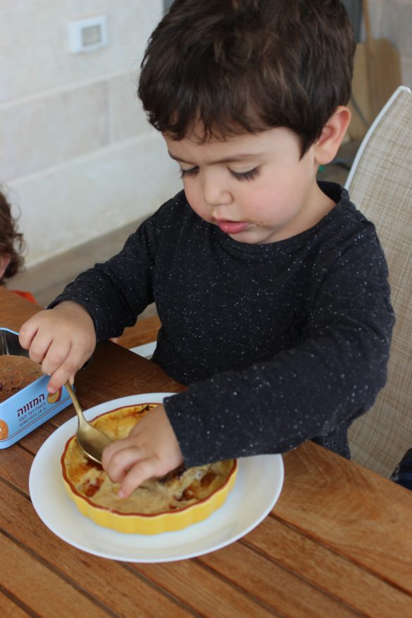 morcake – קרם ברולה וניל ומייפל עם בננה מקורמלת 15