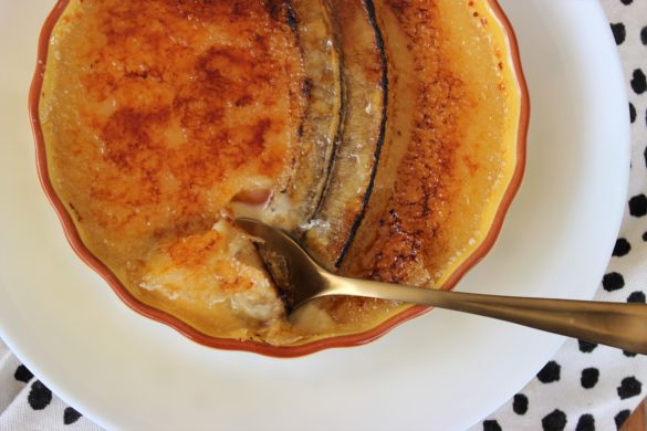 morcake – קרם ברולה וניל ומייפל עם בננה מקורמלת 9